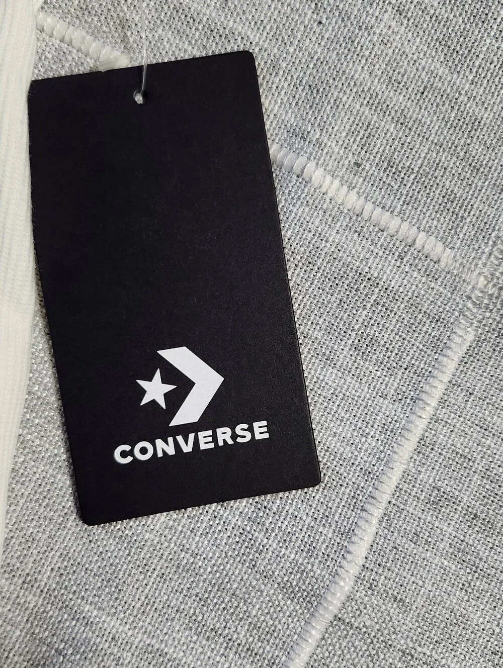 Converse Girls Size 7 White Ribbed Henley Tank Top NWT Sporty Casual, Preppy, At
